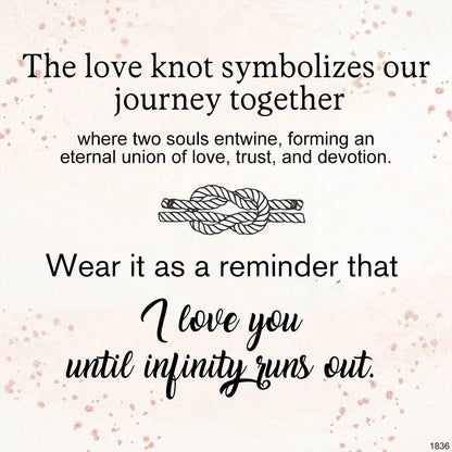 For Love - Infinity Knot Bracelet