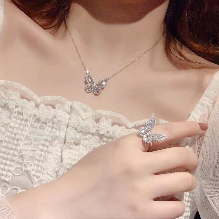 🦋BUTTERFLY CUBIC ZIRCONIA JEWELRY