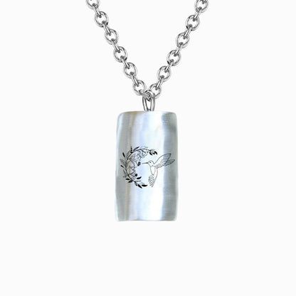 925 Sterling Silver Hummingbird Necklace - Gift For Animal Lover