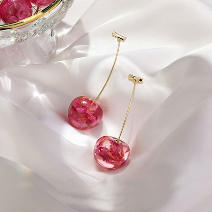 Celia Rouge Cherry Earrings