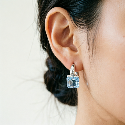 🌊LET US FEEL THE SUNSHINE SEA GLASS EARRINGS