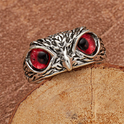 Adjustable Owl Ring - For Bird Lover