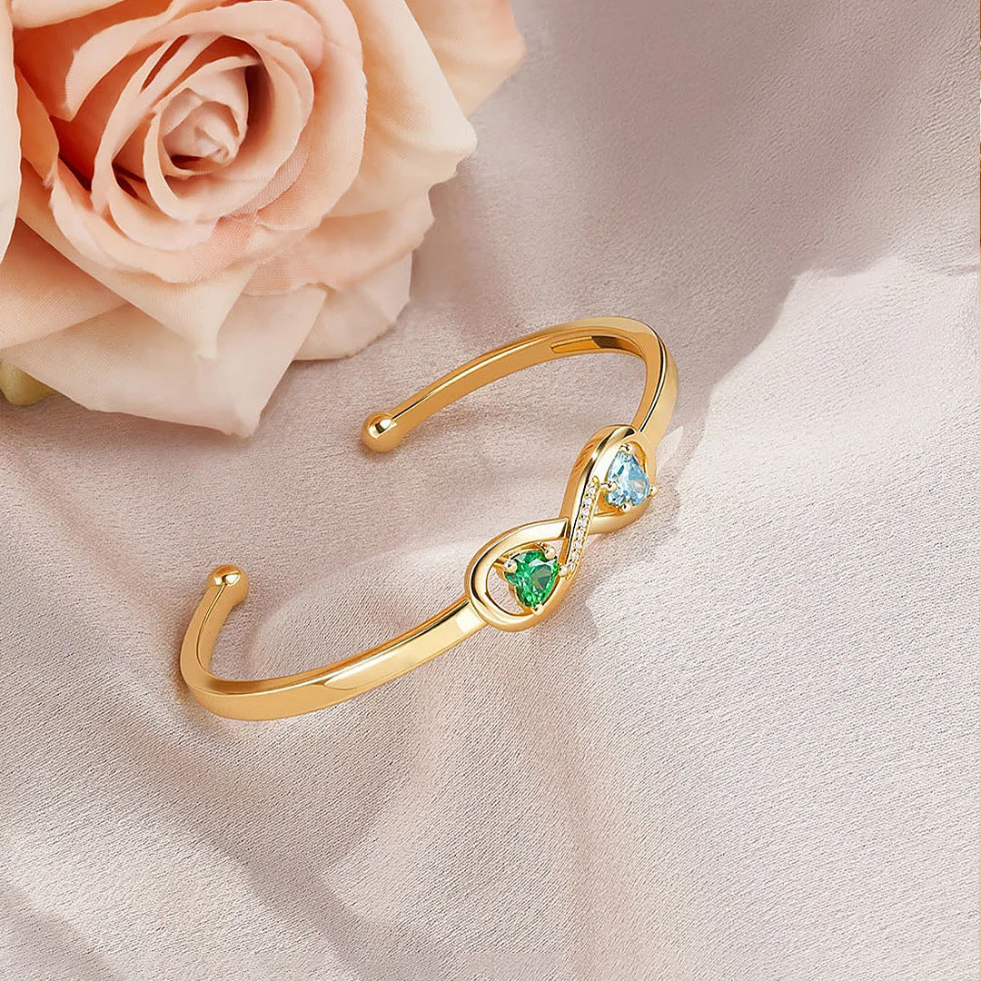 FOR FRIEND- YOU'RE MY FAVORITE BITCH CUSTOM BIRTHSTONES BRACELET