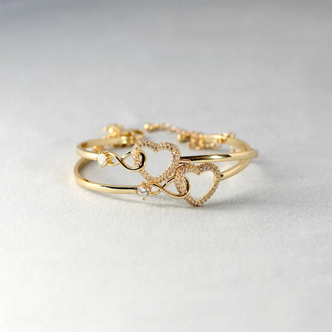 For Love - I Love You Until Infinity Runs Out Bracelet