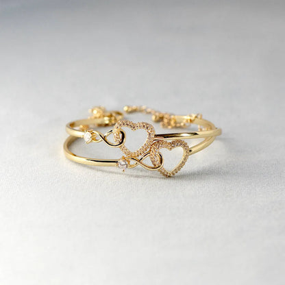 For Love - I Love You Until Infinity Runs Out Bracelet