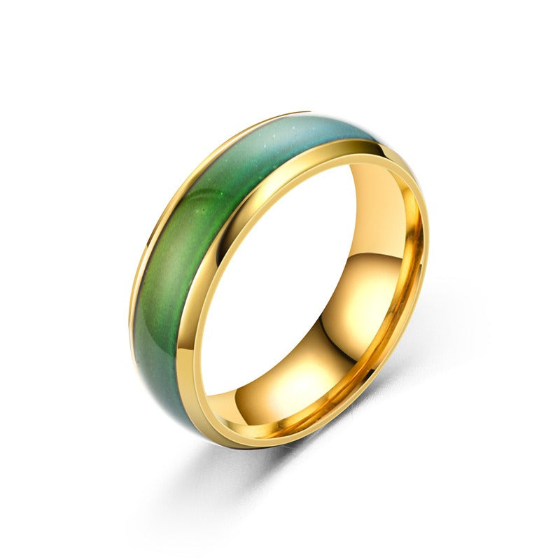 EMOTION TEMPERATURE COLOUR CHANGING MOOD RING