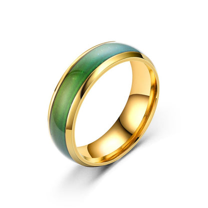 EMOTION TEMPERATURE COLOUR CHANGING MOOD RING
