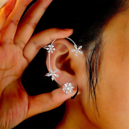 🌸Shiny Rotating Flower Earrings