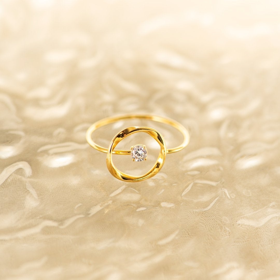 To My Wife My Universe Central Star Ring