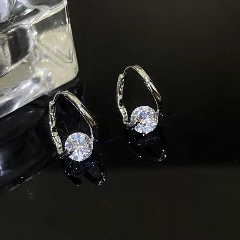 Hot Sale🎁French Style Minimalist Zircon Earrings