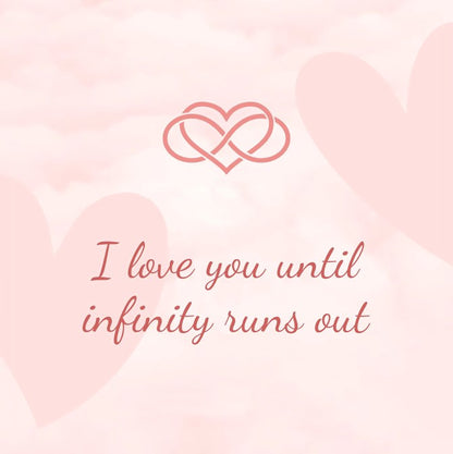 🌸2025 New Sale- I Love You Forever and Always Infinity Heart Bracelet