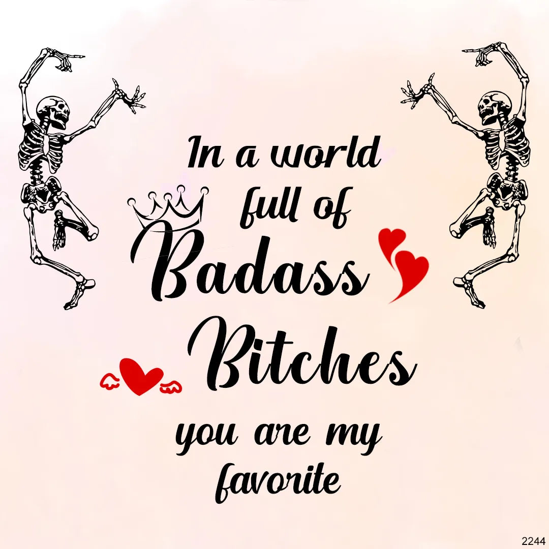 FOR FRIEND -YOU ARE MY FAVORITE BITCHES HOLDING HANDS RING