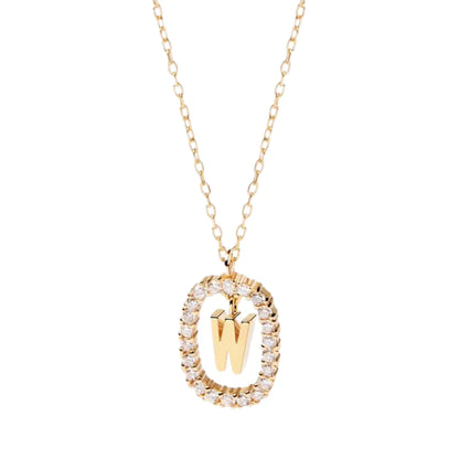Diamond Alphabet Necklace - Define It By You