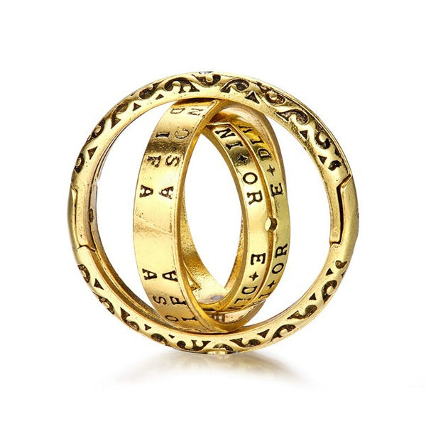 Handmade Anxiety Relief Sphere Spinner Ring