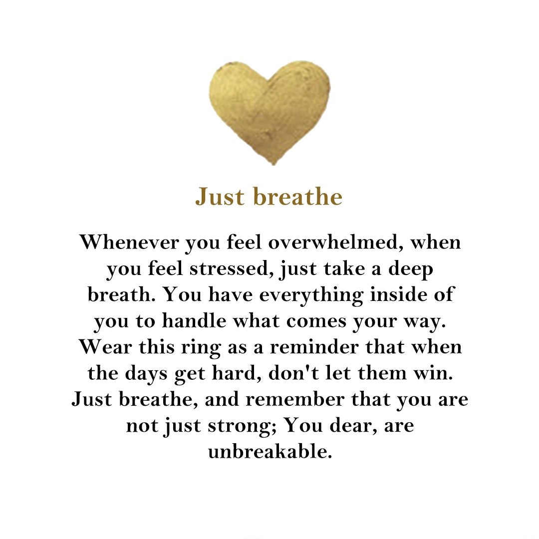 Drive Away Your Anxiety Infinity Fidget Ring