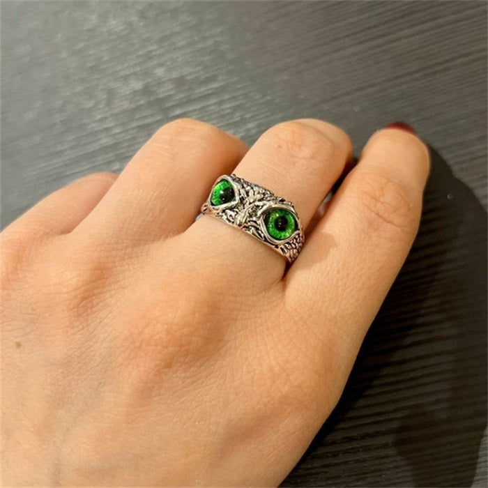 Adjustable Owl Ring - For Bird Lover