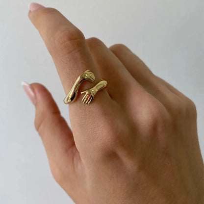 For Love -It's Ok To Not Be Ok HUG RING