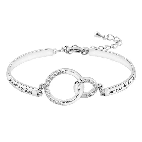 For Friend - Not Sisters By Blood But Sisters By Heart Bracelet