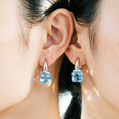 🌊LET US FEEL THE SUNSHINE SEA GLASS EARRINGS