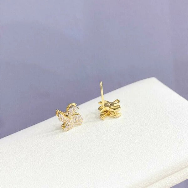 🌸Rotating Windmill Zircon Earrings