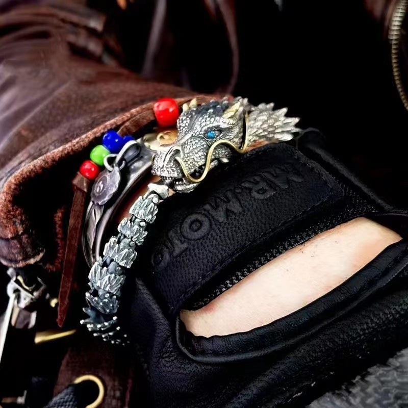 Handmade Dragon Chain Bracelet