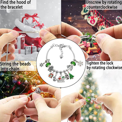 🎄DIY CHRISTMAS ADVENT CALENDAR BRACELETS SET