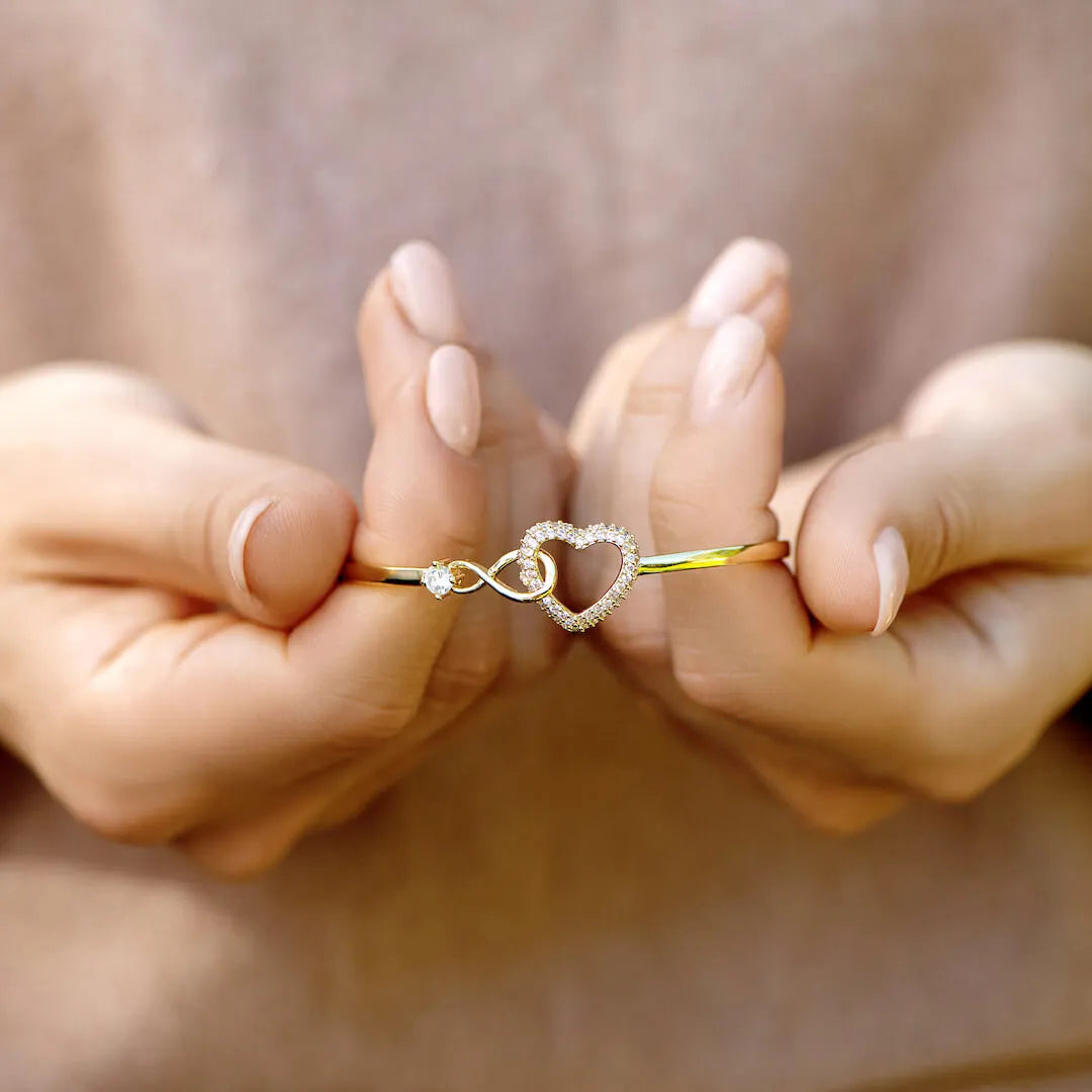 For Love - I Love You Until Infinity Runs Out Bracelet