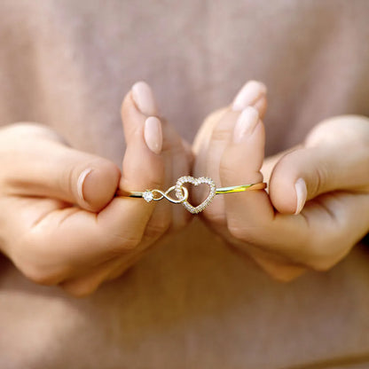For Love - I Love You Until Infinity Runs Out Bracelet