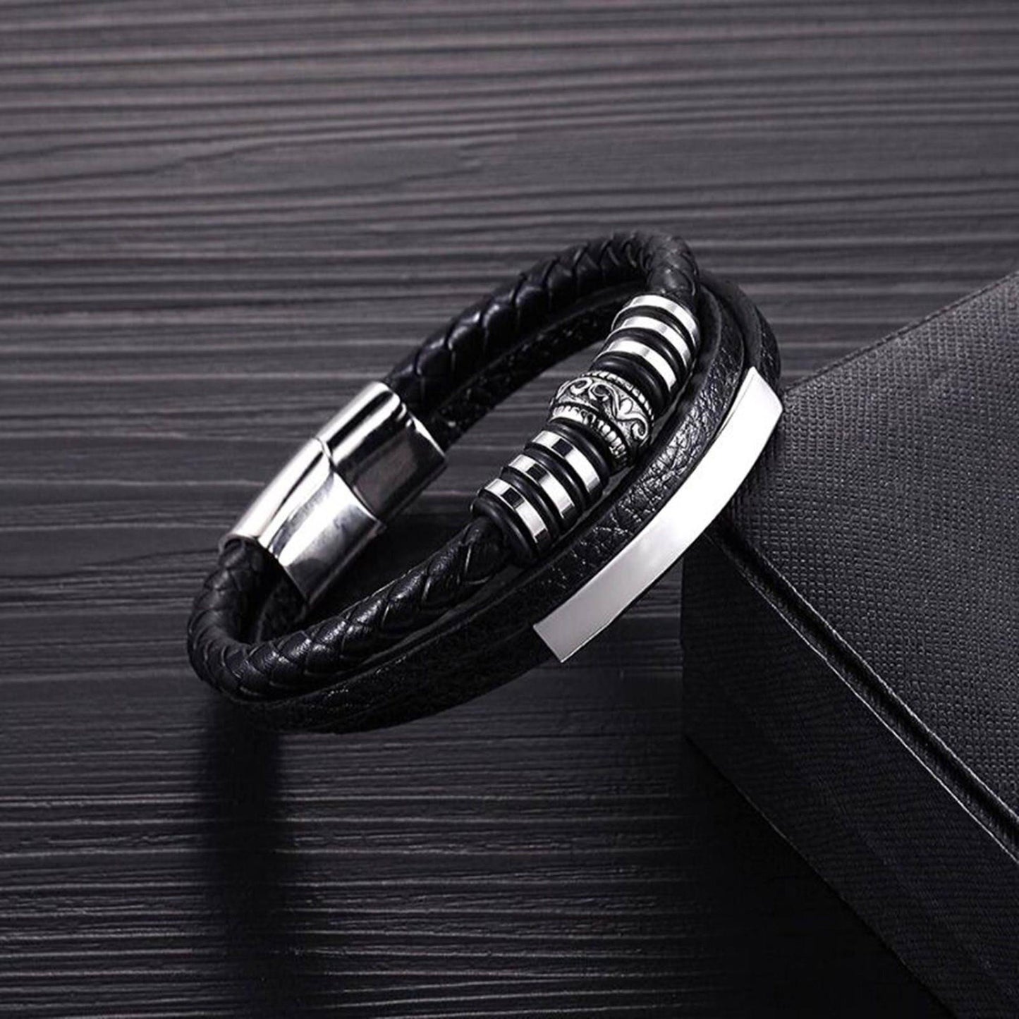 For Son - Laugh, Love, Live Vintage Bracelet