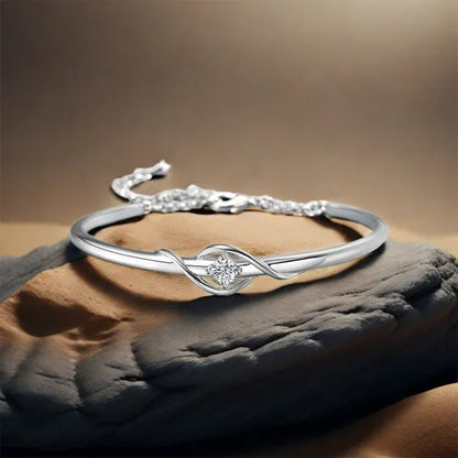 For Daughter- You are Always in Mine Diamond Bracelet