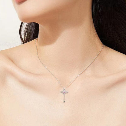 🌸2024 Spring Hot Sale✨PINK ANGEL WINGS NECKLACE
