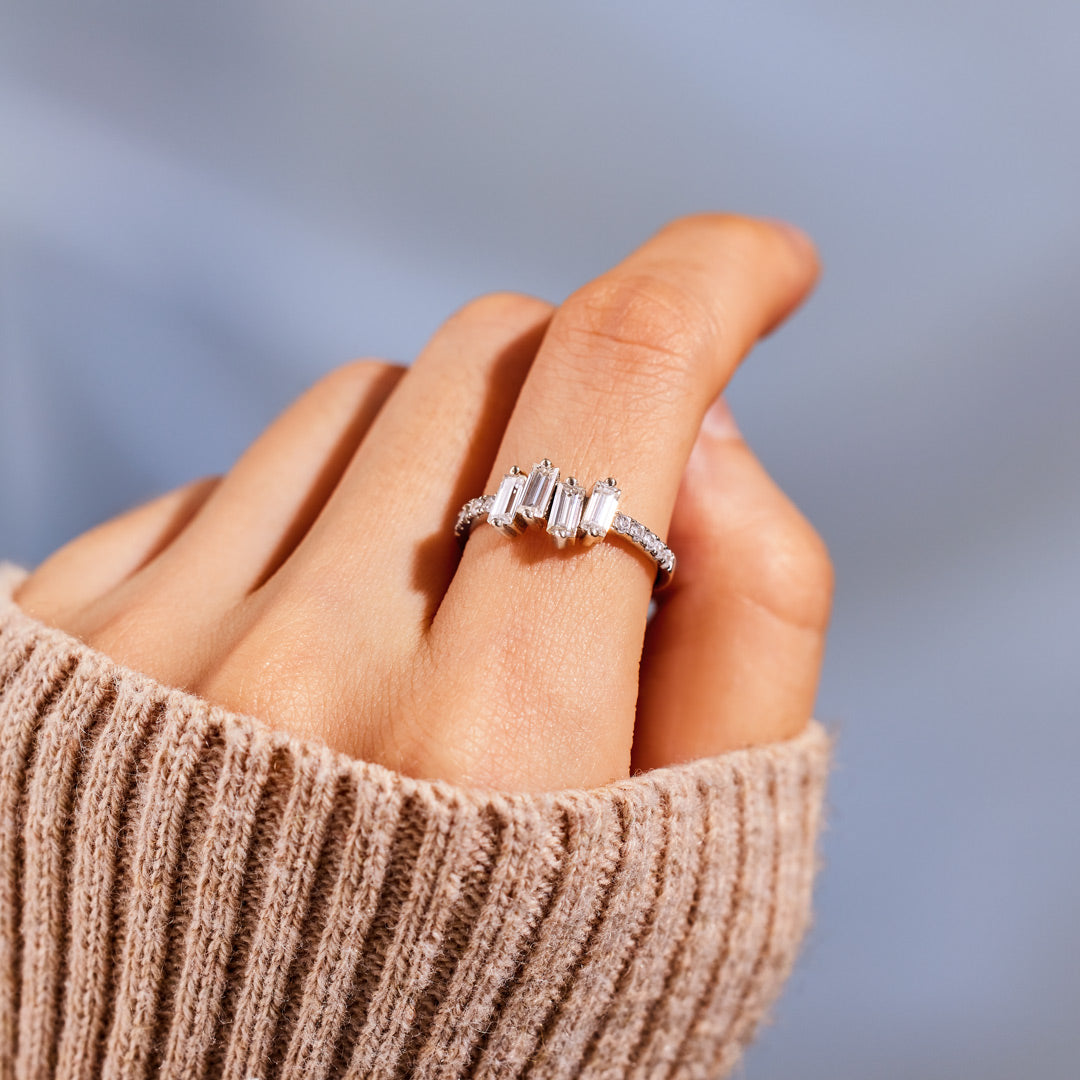 Broken But Survived Multi Stones Ring