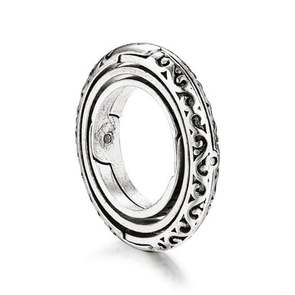 Handmade Anxiety Relief Sphere Spinner Ring