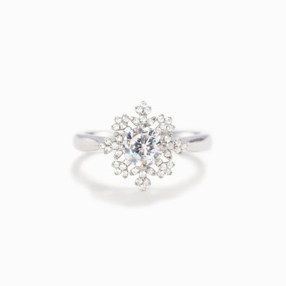 To Me You Are Perfect Snowflake Ring