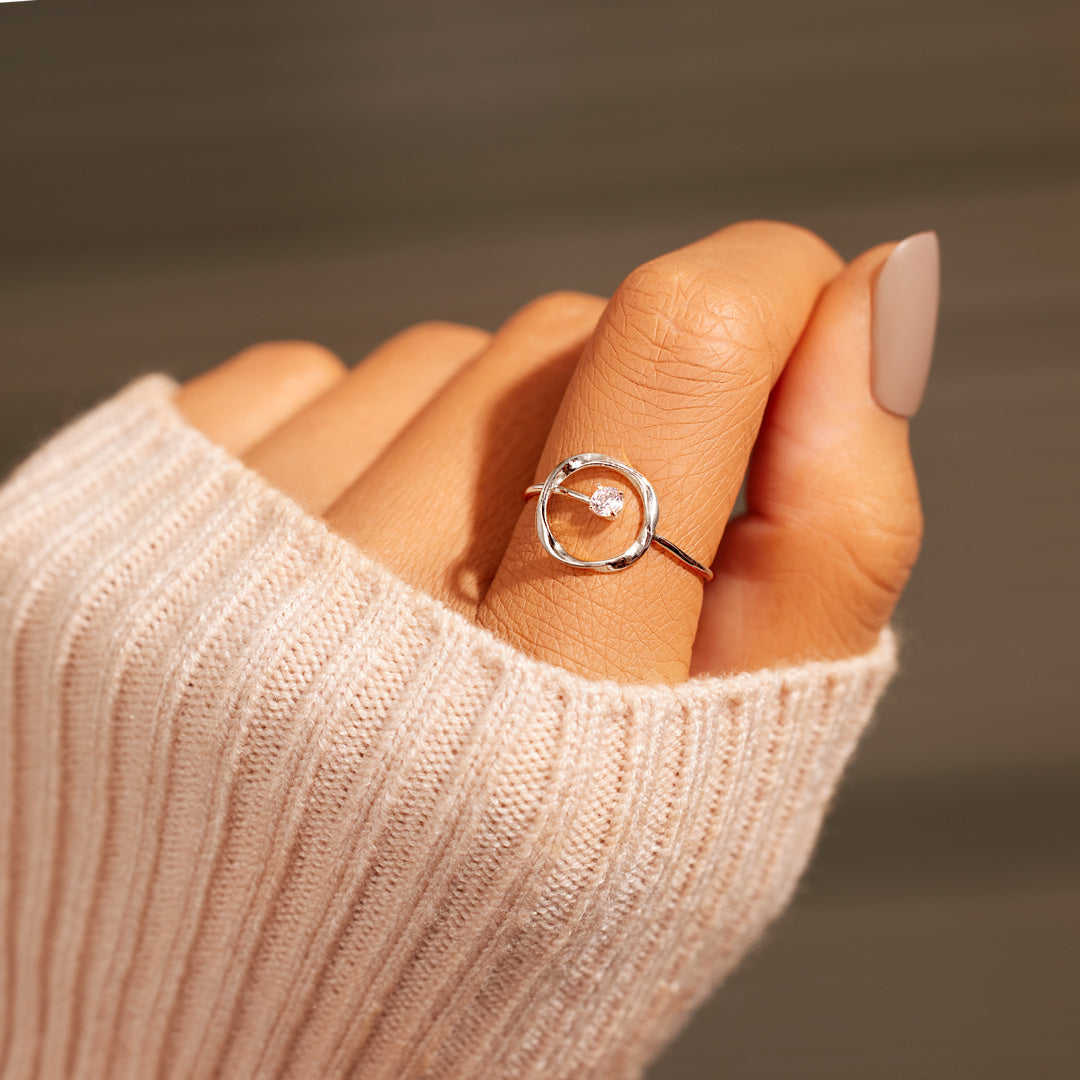 To My Wife My Universe Central Star Ring