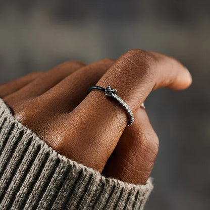 For Yourself - Love Me Until I'm Me Again Enamel Ring