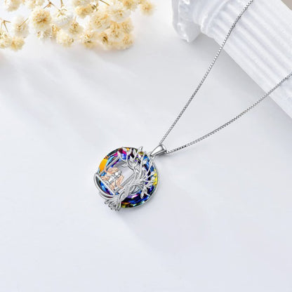 For Sister - S925 There's no greater gift than sisters Crystal Tree of Life Necklace