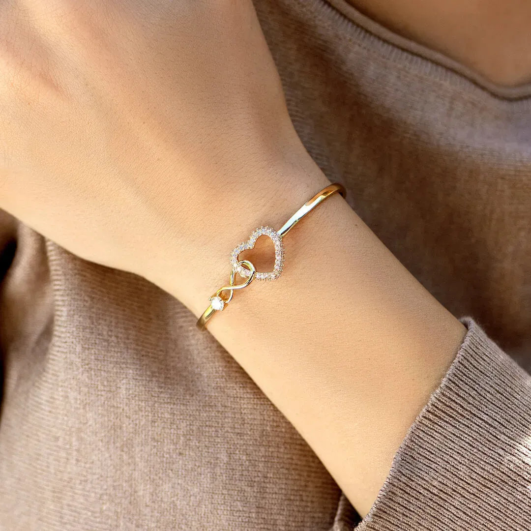 For Unbiological Daughter- A Link That Can Never Be Undone Bracelet