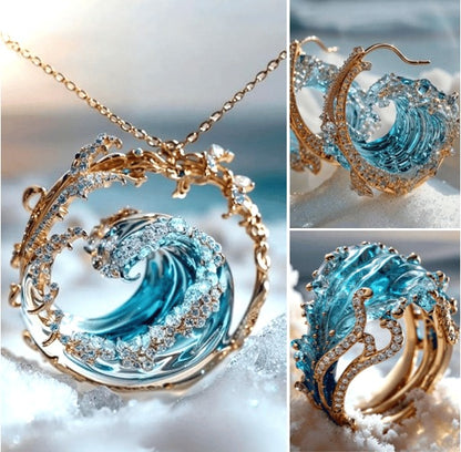 🔥Summer Hot Sale🌊-Ocean's Oath Jewellery Set