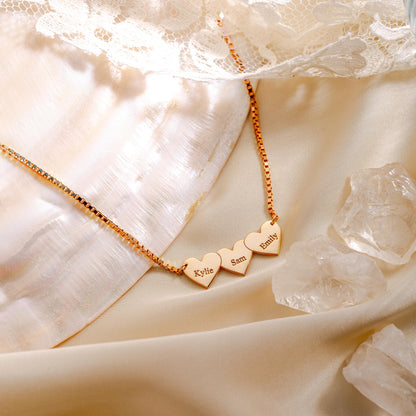 Personalized One-piece Heart-shaped Name Necklace