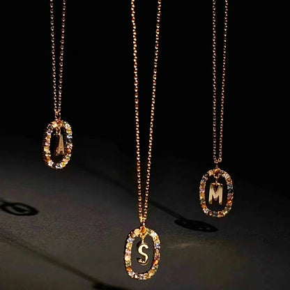 Diamond Alphabet Necklace - Define It By You