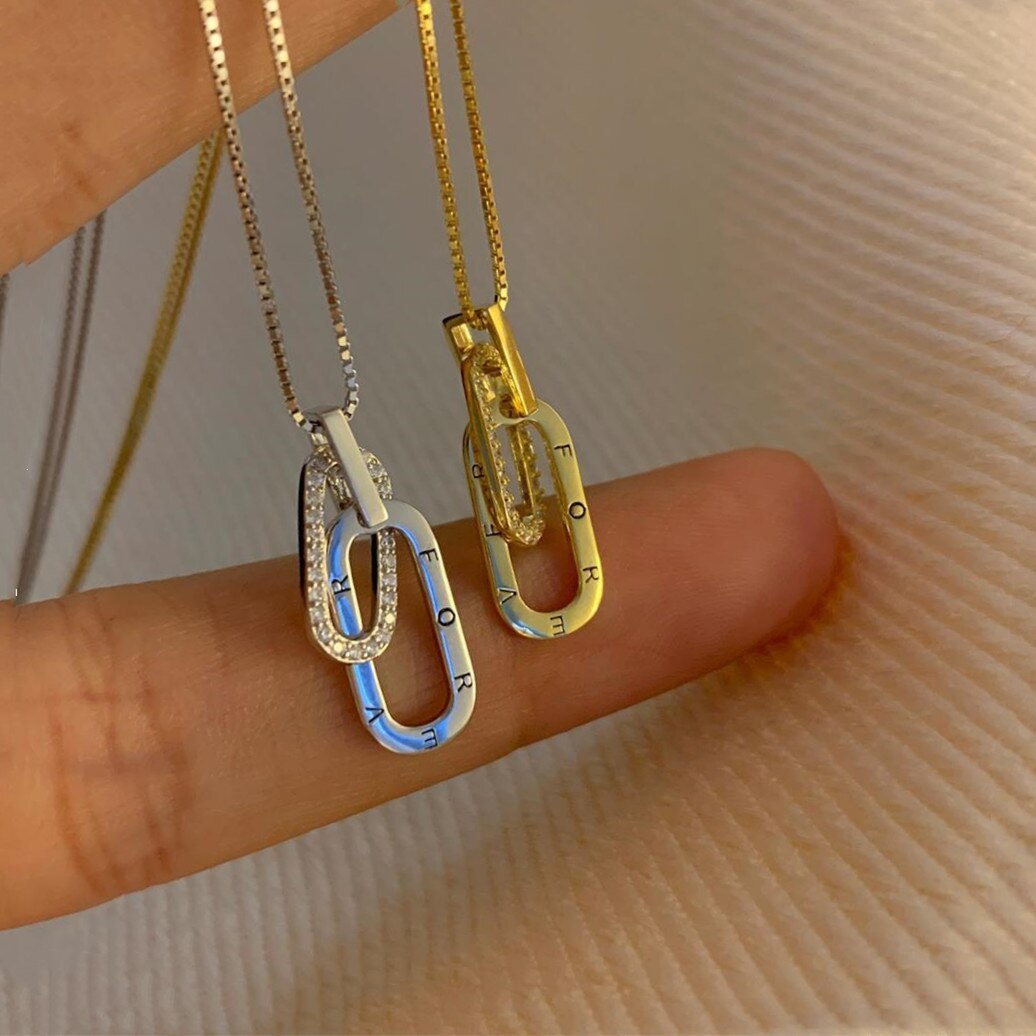 Hot Sale🎁"Mother & Daughter Forever Linked Together" Necklace