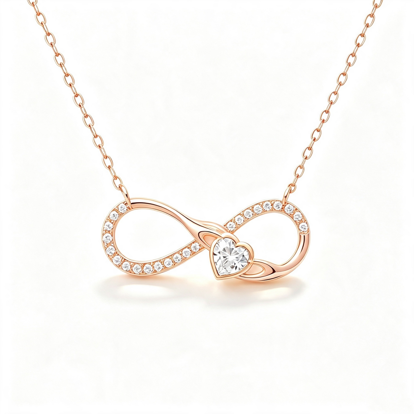 For Unbiological Daughter- Life Brought Us Together Infinity Necklace