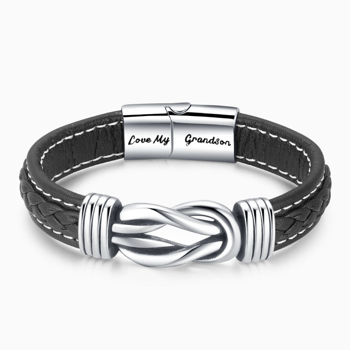 To My Man, I Love You Forever and Always Linked Bracelet