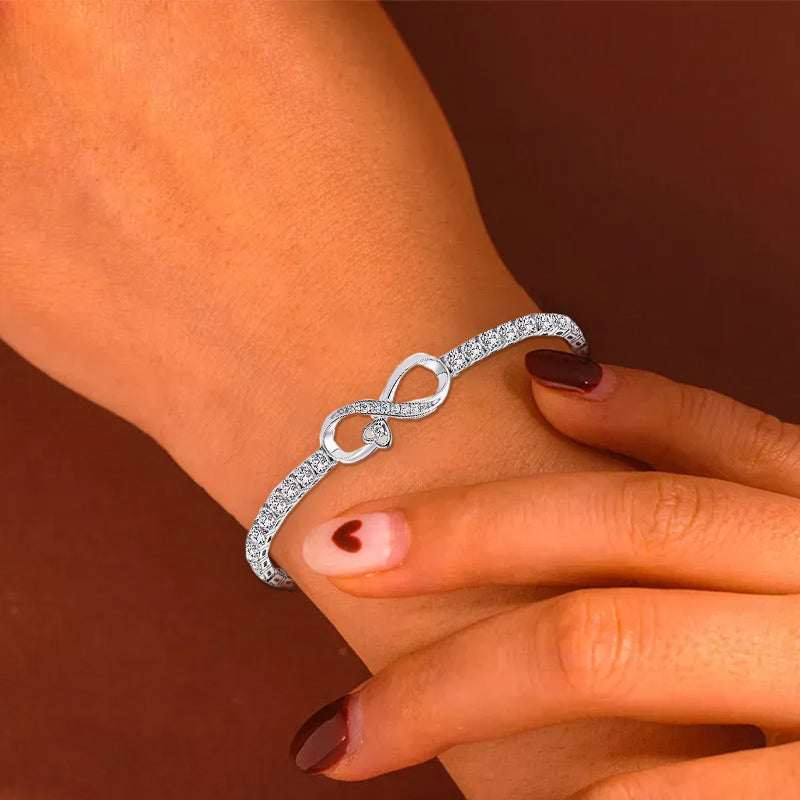 FOR DAUGHTER - I AM ALWAYS WITH YOU DIAMOND BRACELET