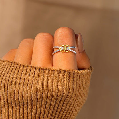 My Smokin' Hot Soulmate Interlocking Ring