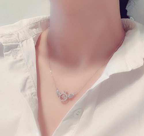 Angel Wings Necklace Everlasting Love