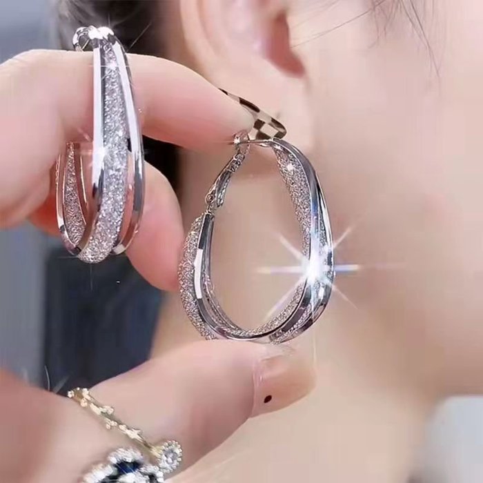 🌸2024 Spring Hot Sale✨Fashion Oval Earrings
