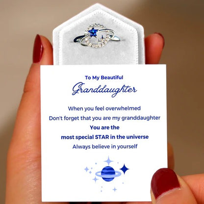 To My Daughter - You are the Most Special Star in the Universe Planet & Star Ring