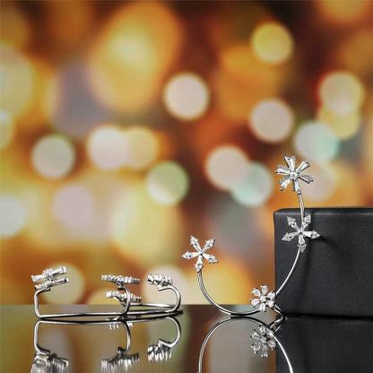 🌸Shiny Rotating Flower Earrings